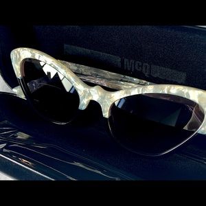 Alexander McQueen cat eye sunglasses